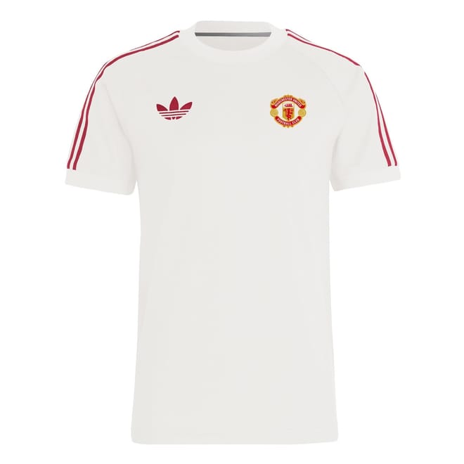 Originals Manchester United Adicolor Classics 3 Stripes T-Shirt Adults