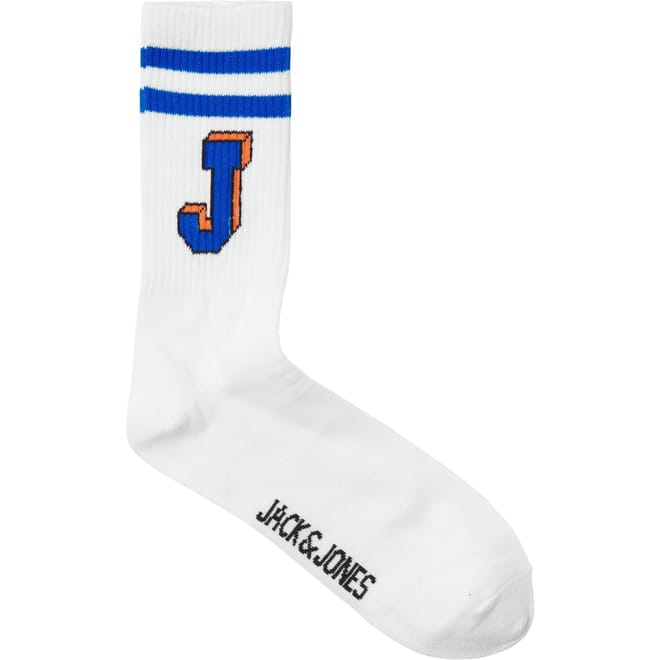 Lettering Tennis Crew Socks