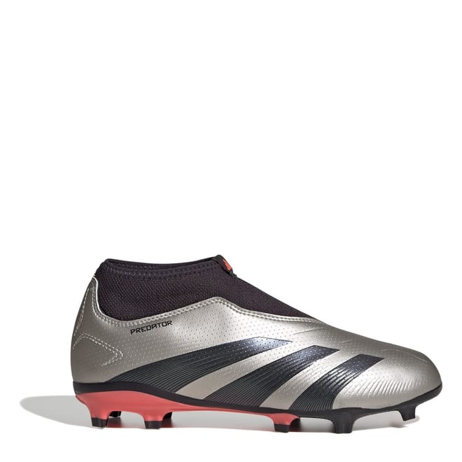 Predator 24 League Laceless Childrens Firm Ground Football Boots