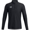 Logo Print Mock Neck Sweatshirt