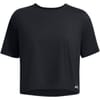 Cropped Motion Crew Neck T-Shirt