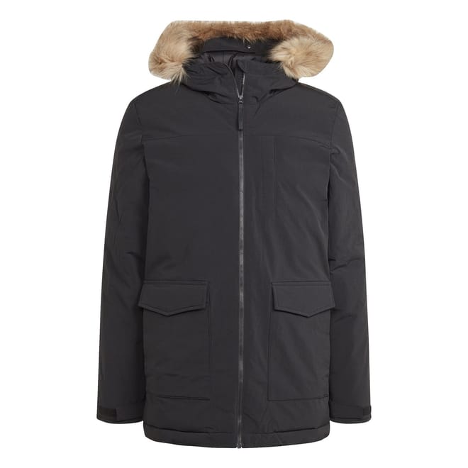 Mens Ho Fur Pa Puffer Jacket