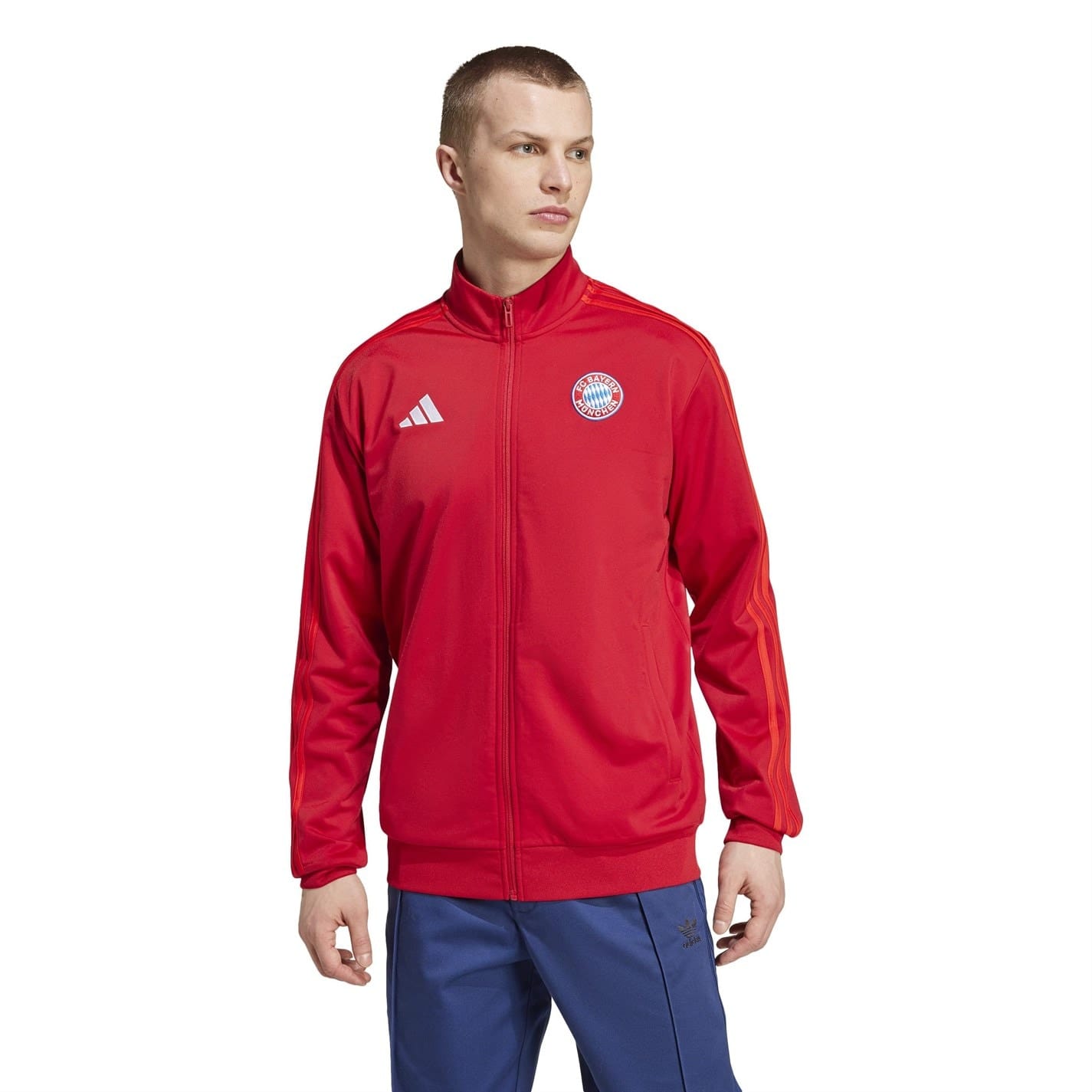 FC Bayern München adidas ジャージ レッド adidas FC Bayern Munich Icons Training Jacket Red
