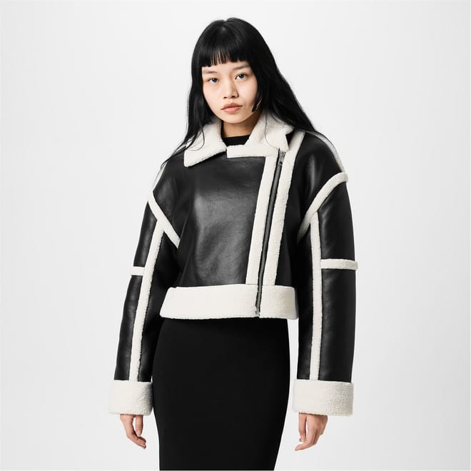 Borg Aviator Relaxed Fit Jacket