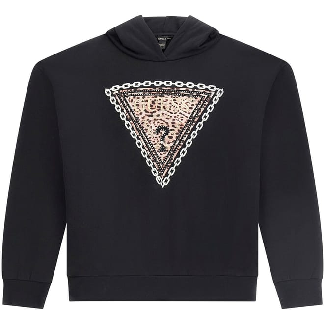 Leopard Hooded Sweatshirt