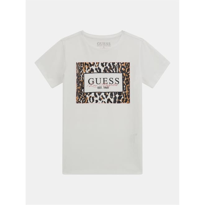 Leopard Regular Fit Crew Neck T-Shirt