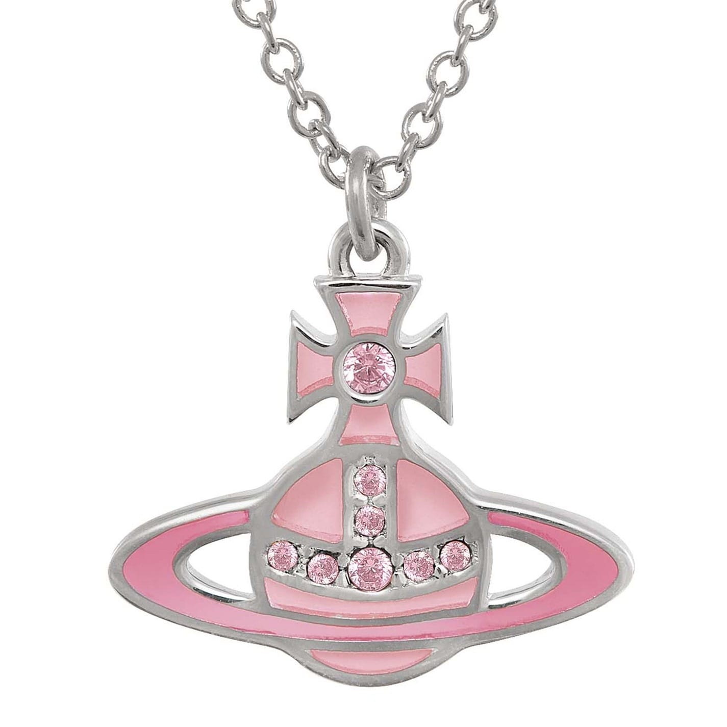 Gold Vivienne Westwood Concetta Bas Relief Pendant Necklace