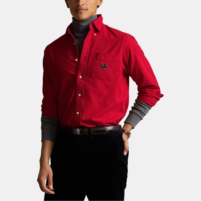 Brush Regular Fit Long Sleeve Shirt