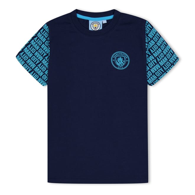 Manchester City Graphic T-Shirt Juniors