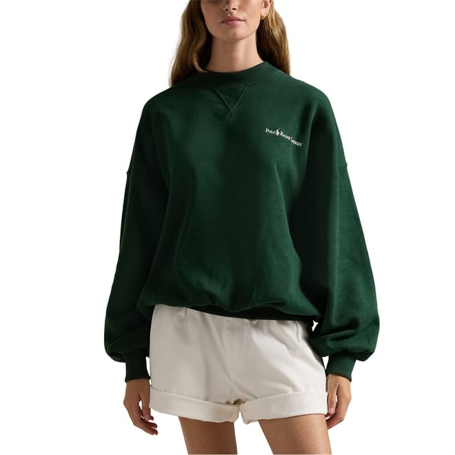 Script Logo Crew Sweater