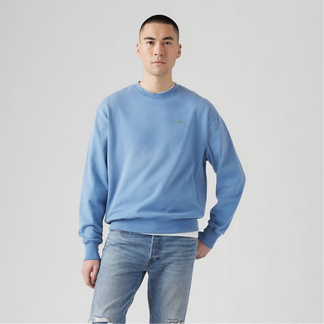 Crew Neck Relaxed Fit Sweatshirt