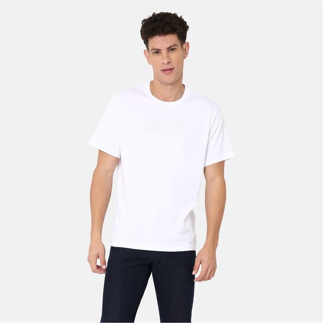 Relaxed Fit Crew Neck Short Sleeve T-Shirt