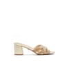 Curtsy Low Heel Block Mules