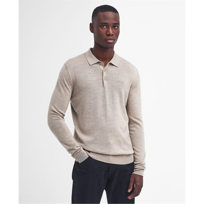 Merino Polo Jumper