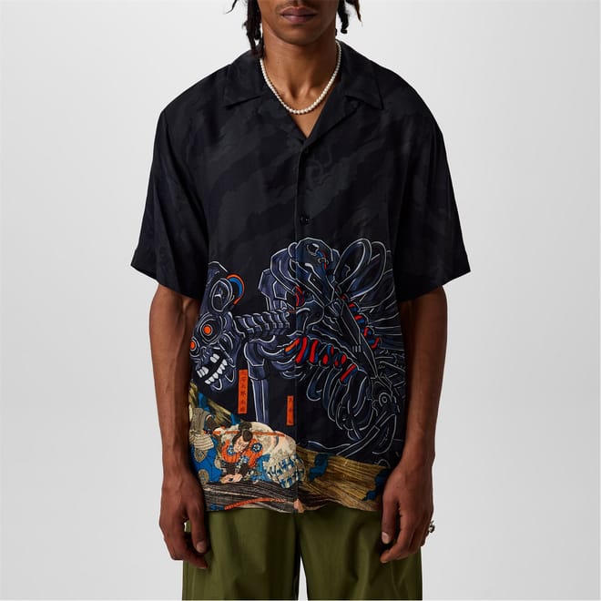 Maha Cyber Regular Fit Short Sleeve Shirt