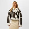 Borg Aviator Relaxed Fit Jacket