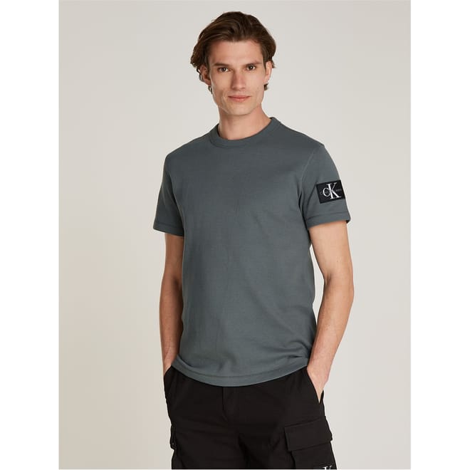 Waffle Crew Neck Regular Fit T-Shirt