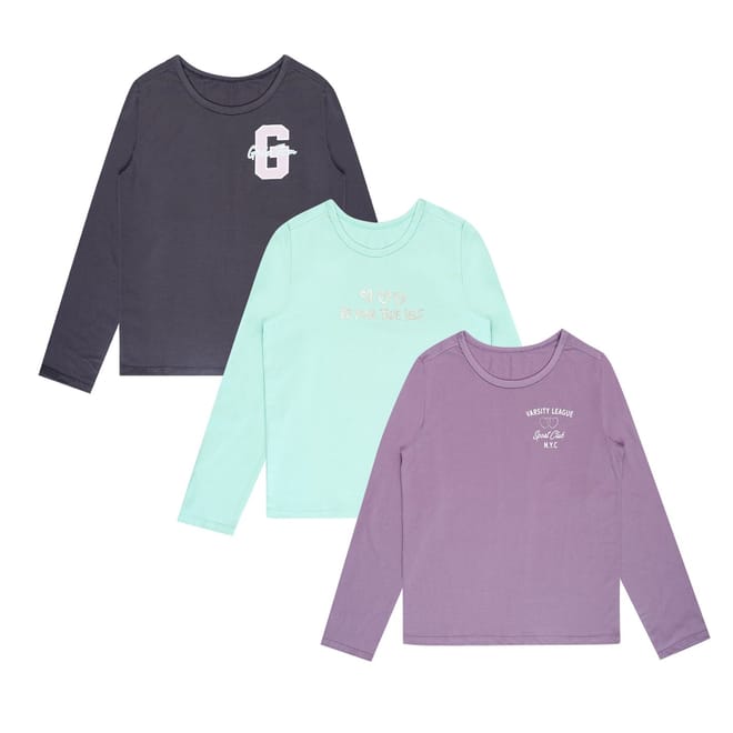 Regular Fit Crew Neck Long Sleeve T-Shirt