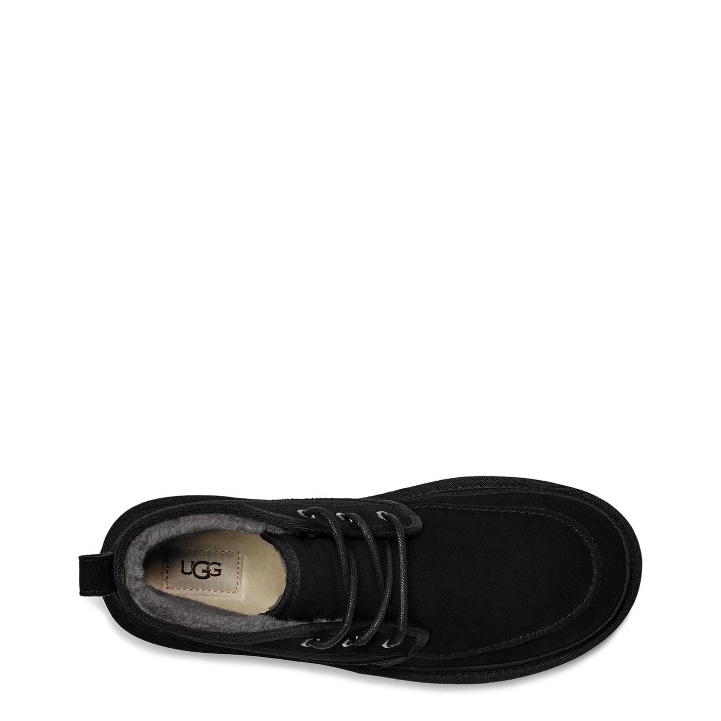 UGG Willow Moc Toe Loafer in Black | Lyst