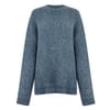 Chenille Crew Neck Regular Fit Sweater