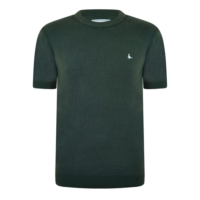 Knitted Crew Neck Regular Fit T-Shirt