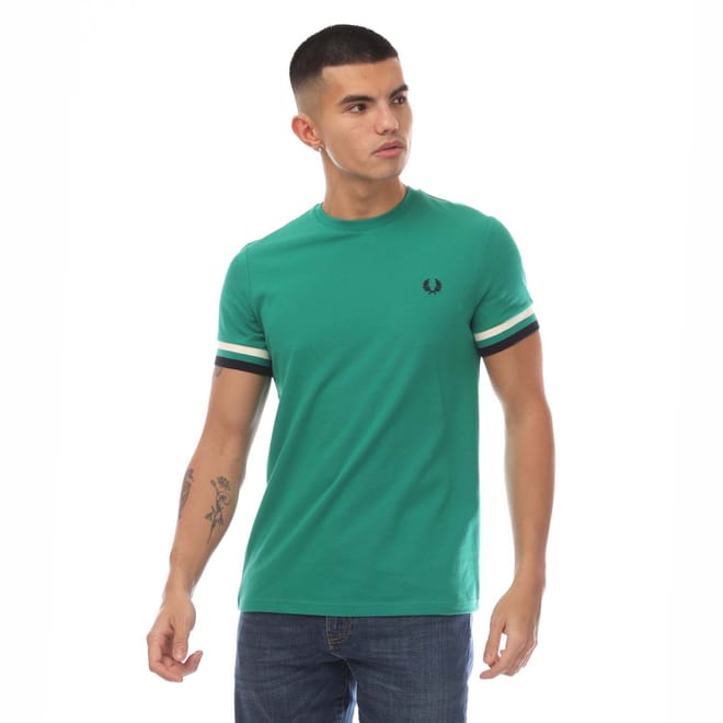 Bold Tipped Piqué T-Shirt
