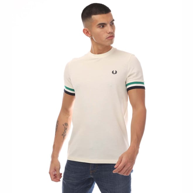 Bold Tipped Piqué T-Shirt