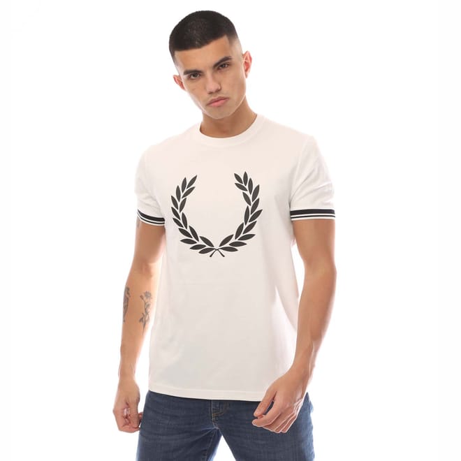 Printed Laurel Wreath T-Shirt