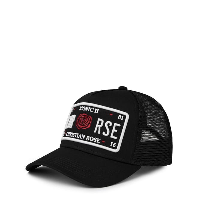 Ii Red Rose Trucker Cap