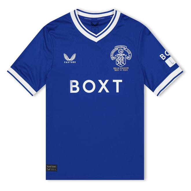 Rangers Fc 125 Years Shirt 2024 2025 Juniors