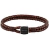 Seal Braided Leather Bracelet