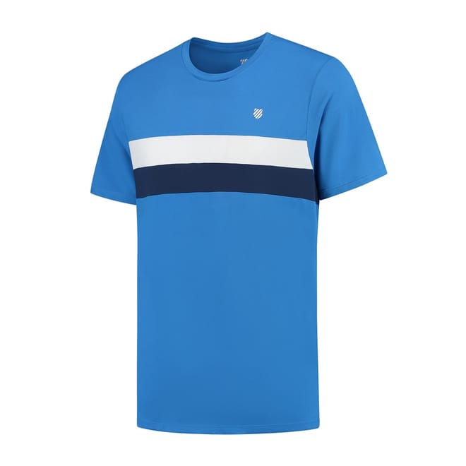 Swiss Crew Neck Stripe T-Shirt