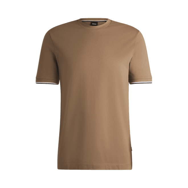 Signature Stripe Cuffs T-Shirt