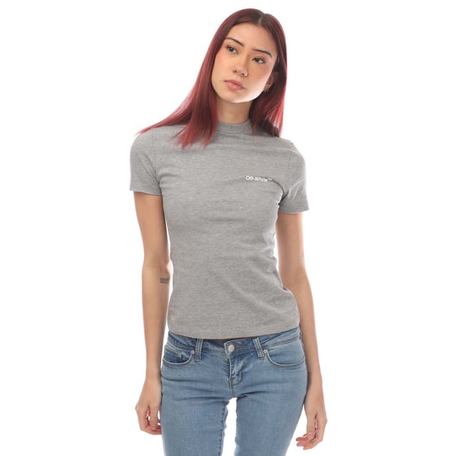 Helvetica Fitted T-Shirt