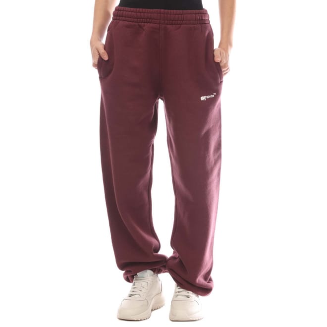 Spray Helvetica Cuffed Sweatpants