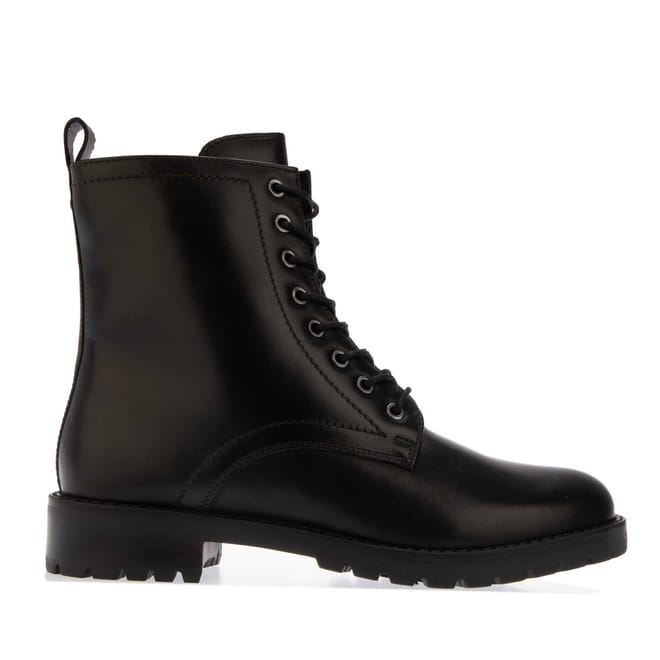 Prestin Lace-Up Leather Boots