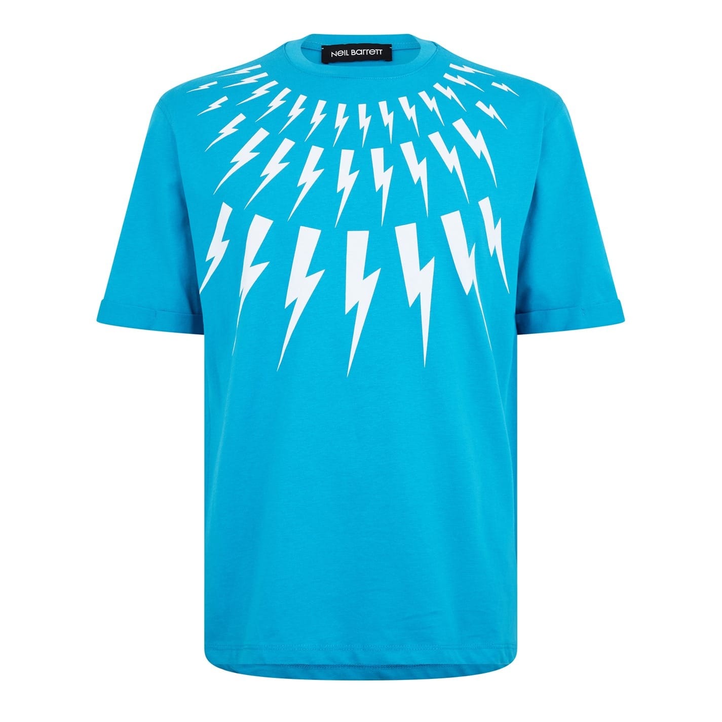 関税送料込【NeIL Barrett】ライトニングボルト Tシャツ 2colors NEIL BARRETT | Lightning Bolt T Shirt | Regular Fit T-Shirts