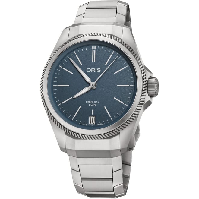 Pilot Aviator Analogue Titanium Bracelet Watch