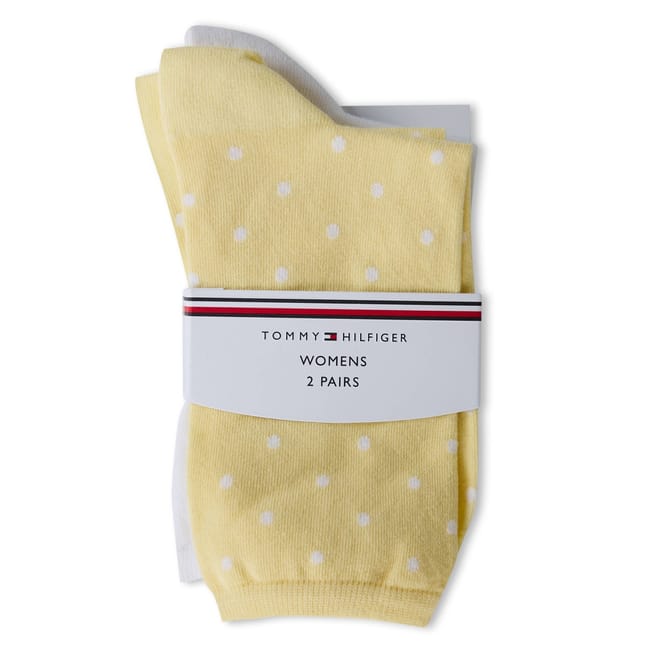 W Sock Dot 2p