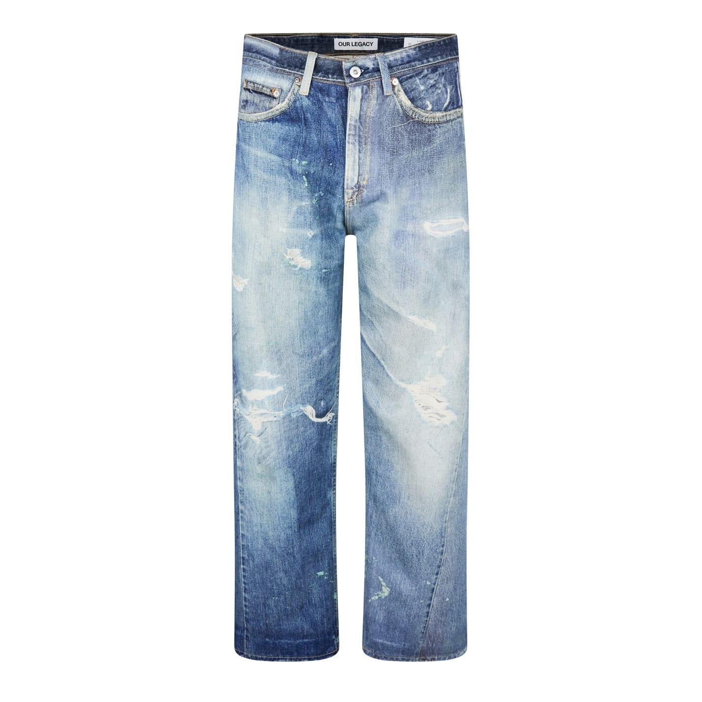 【Our Legacy】 THIRD CUT DENIM 29 OUR LEGACY Third Cut Jeans | Blue | FARFETCH PL