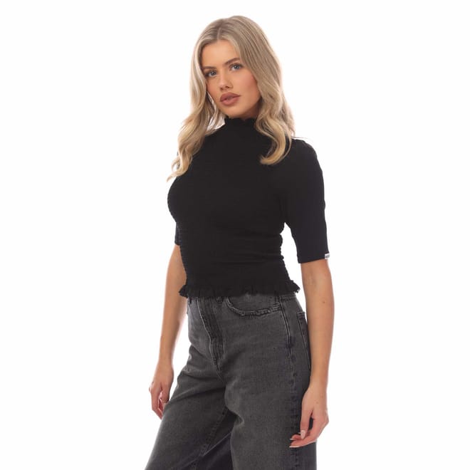 Dandelia Ruffle-Trim Top