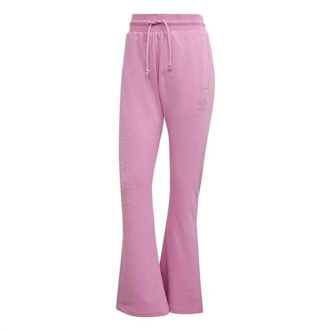 Open Hem Flared Joggers