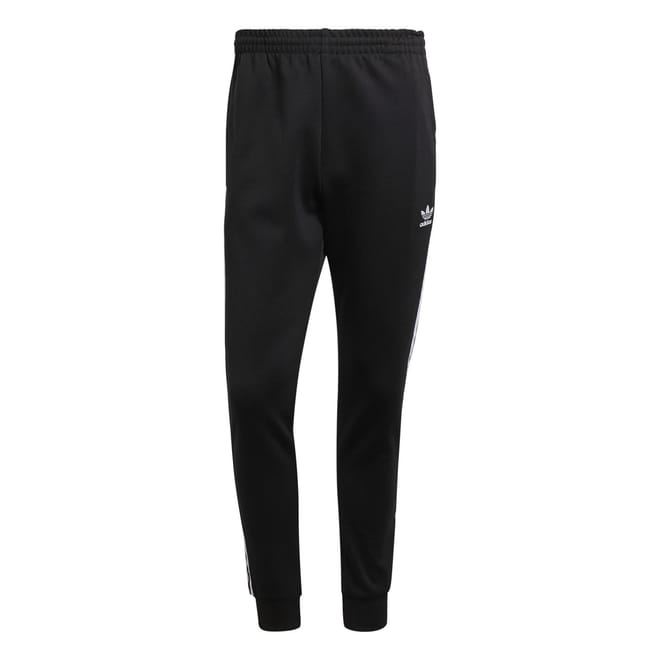 Three Bar Logo Side Stripes Slim Cut Pants