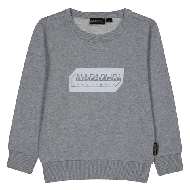 Kitik Logo Geographic Print Sweatshirt