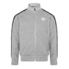 Logo Print Mock Neck Track Jacket