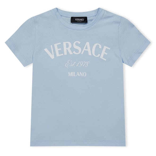 Logo Print Regular Fit Crew Neck T-Shirt