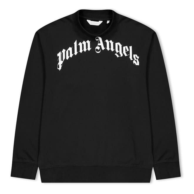 Classic Curved Logo Sweater Juniors