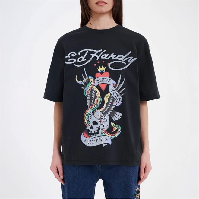 Nyc Oversize Fit Crew Neck T-Shirt