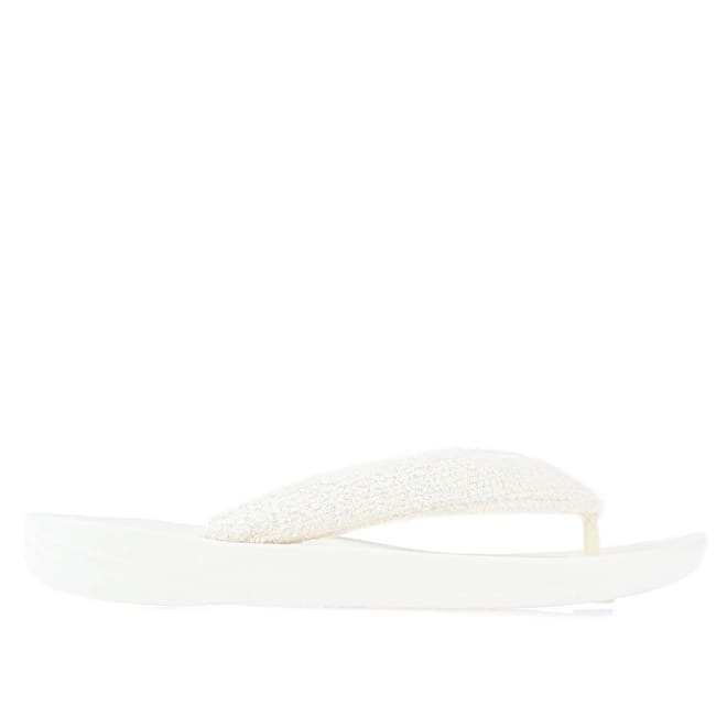 Womens iQushion Towelling Flip Flops