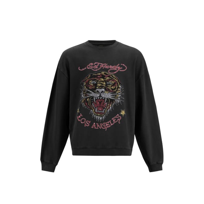 Tiger Crew Neck Regular Fit Sweatshirt